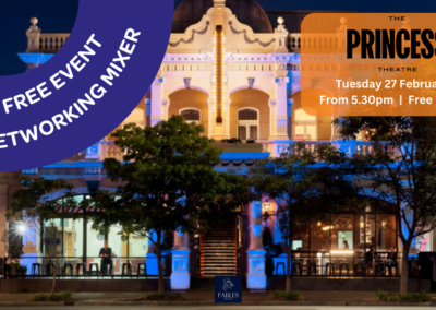 Event Managers Network poster with an image of The Princess Theatre